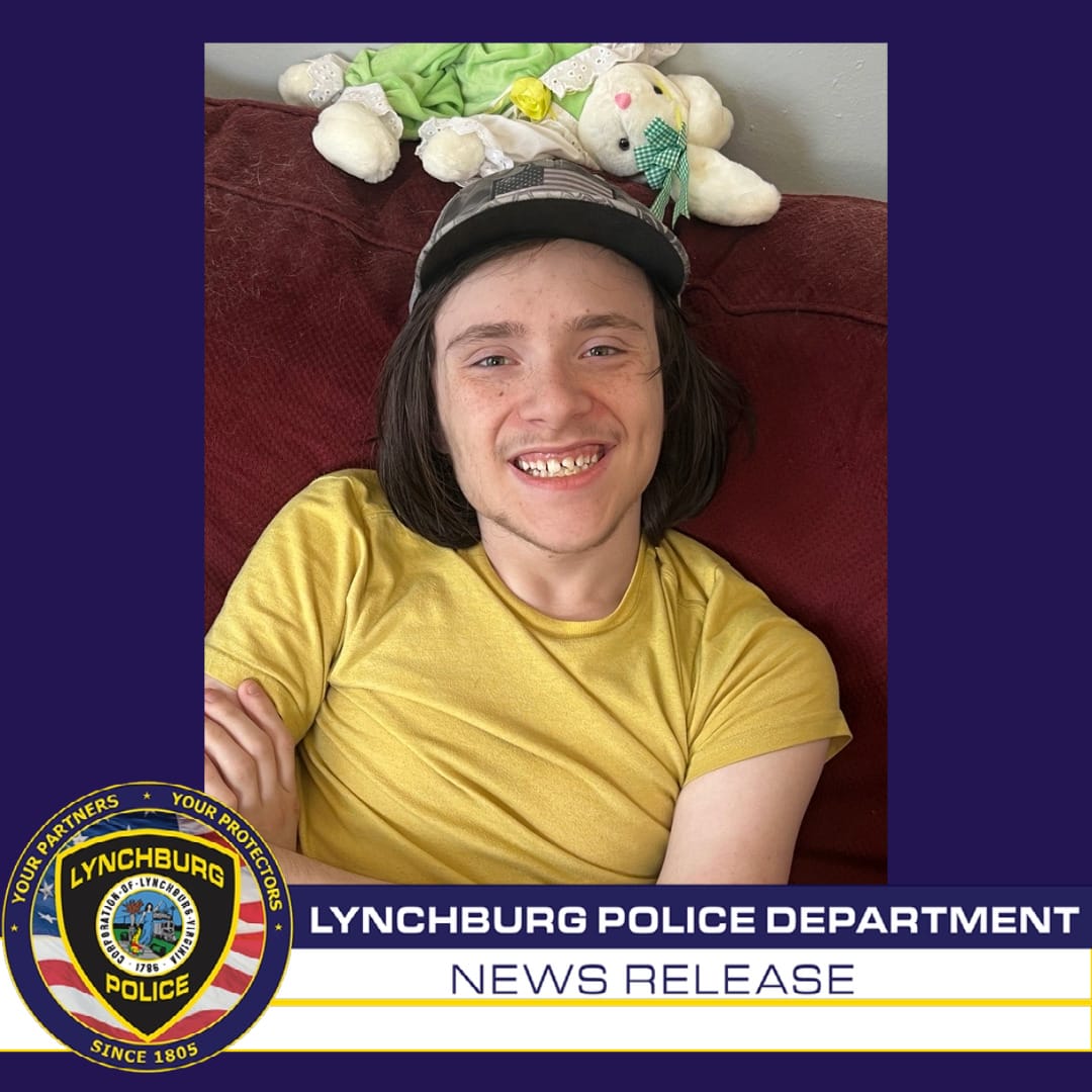 LPD Searching for Missing and Endangered Person Lynchburg Police