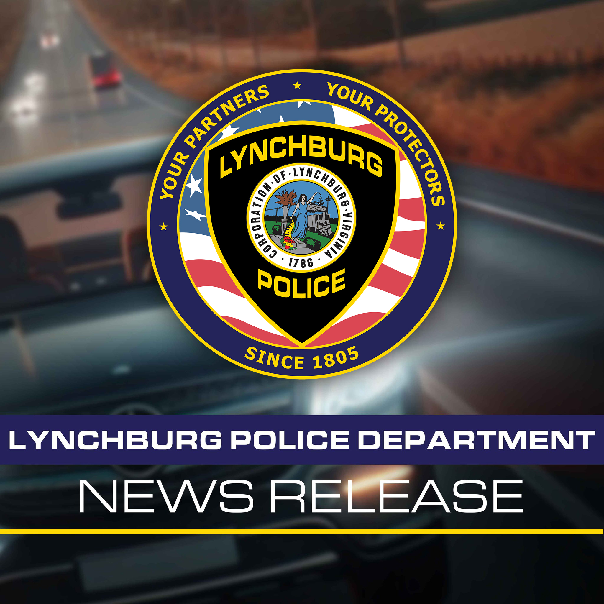 Man Arrested following Vehicle Crash on Link Road Lynchburg Police
